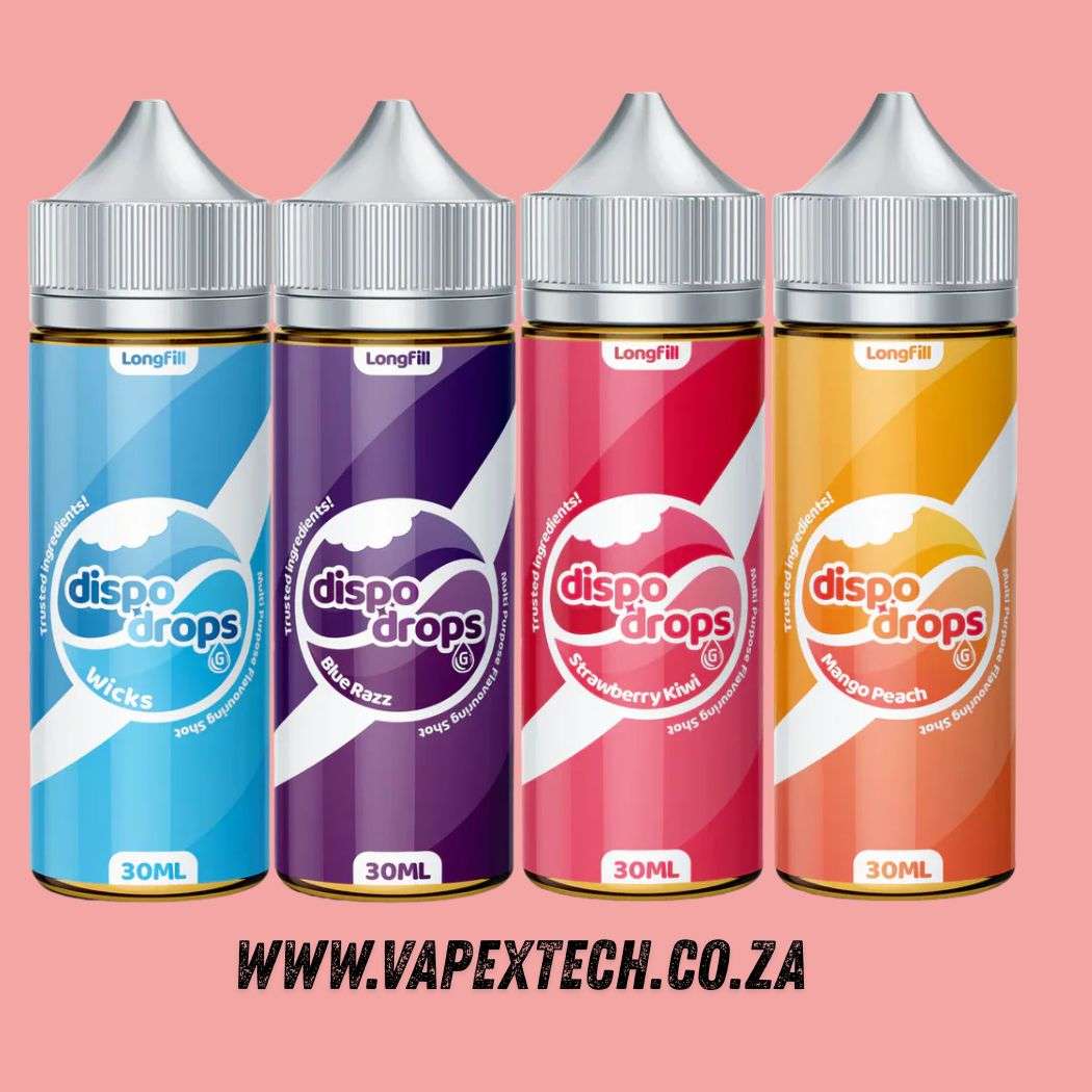 DISPO DROP 120ML E-LIQUID FLAVOUR 3MG/5MG COMBO FREEBASE