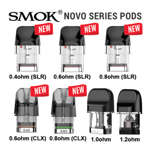 Smoke Novo Pod Replecement SLR | Novo Pod SLR